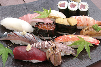 Sushi made with Sasanishki